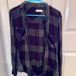 Abercrombie flannel top